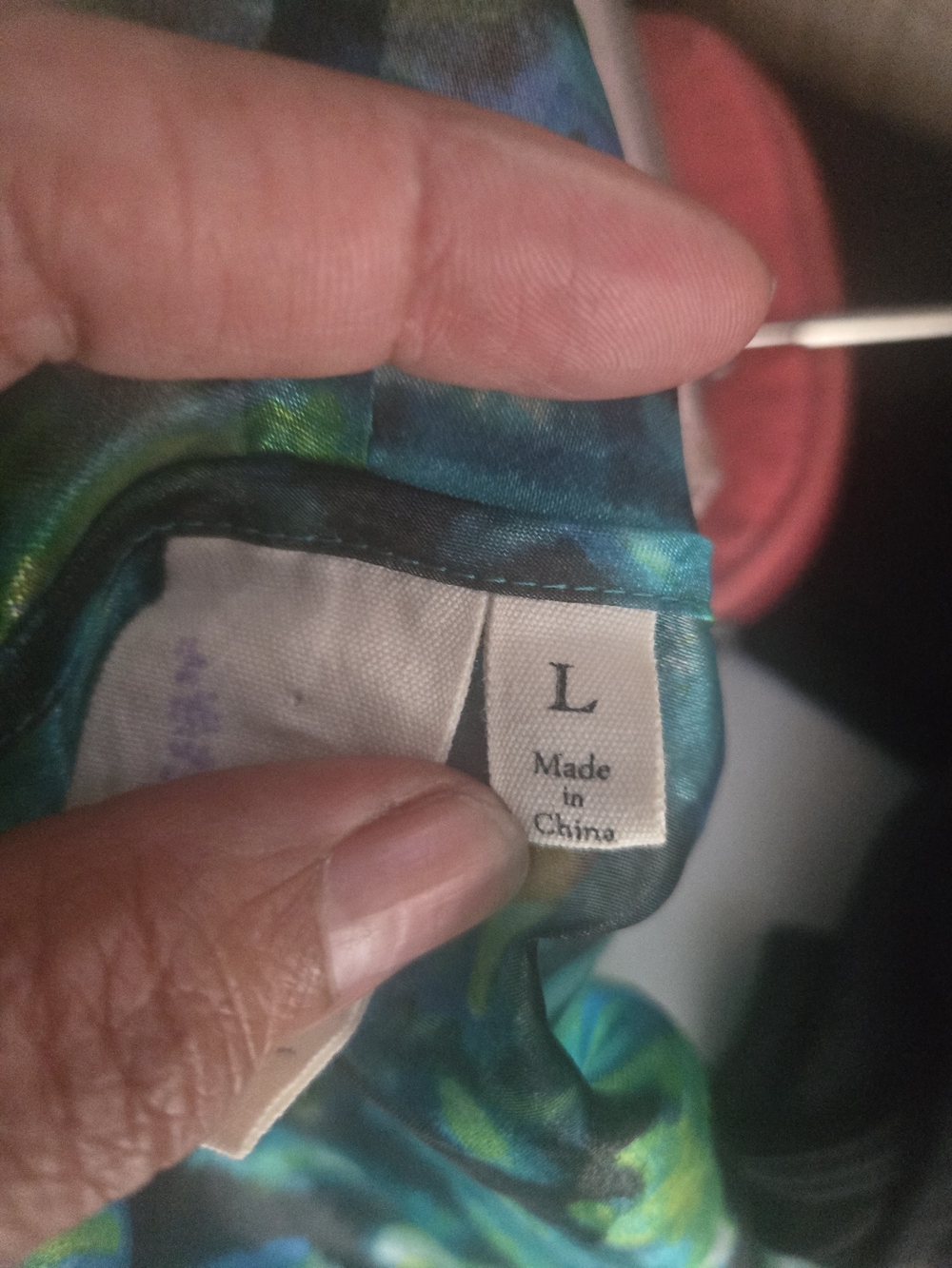 Green Watercolor Open-Front Jacket Trousers See True - Picture 3 of 9